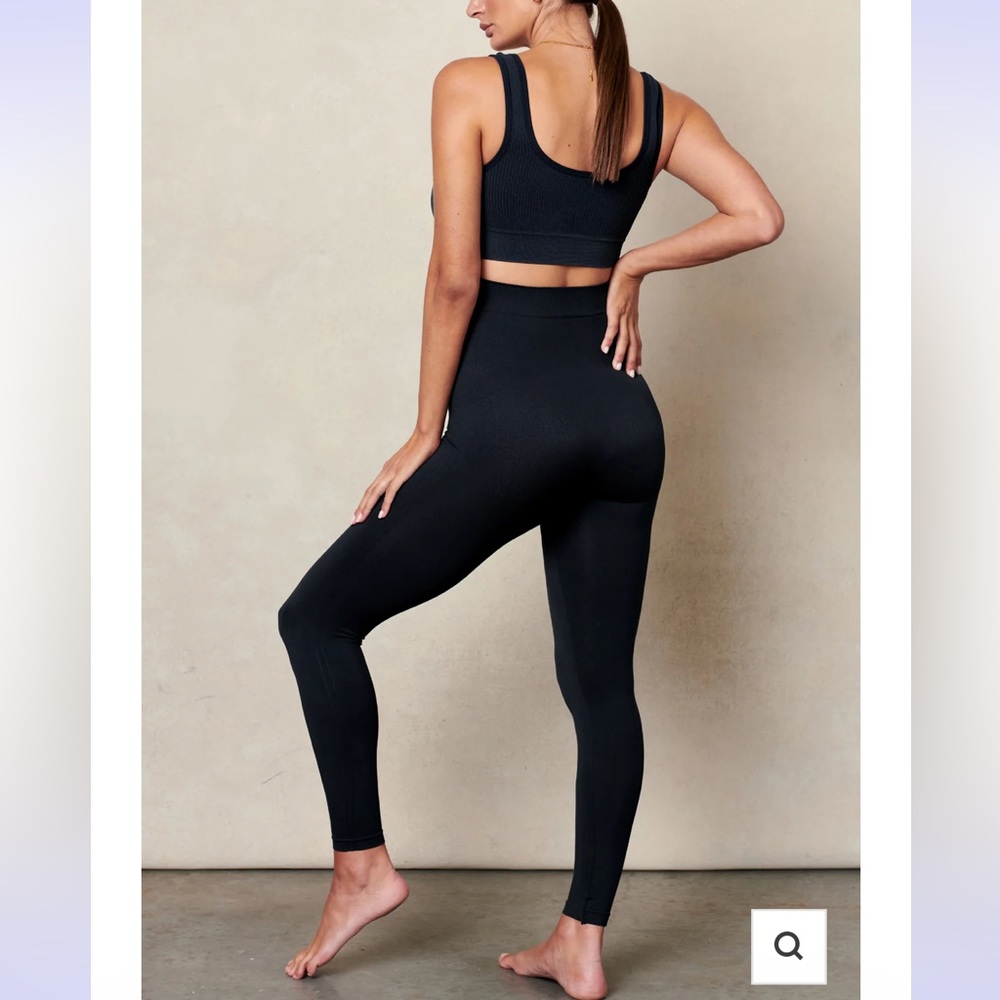 BLANQI® Everyday™ Maternity Belly Support Leggings - Black / Medium